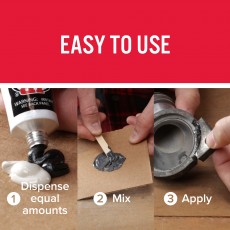 COLDWELD STEEL REINFORCED EPOXY TWIN 141.8G TUBES