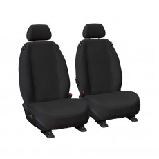 BLACK TOUGH CANVAS FRONT SEAT COVER - FORD RANGER PY 2022-ON