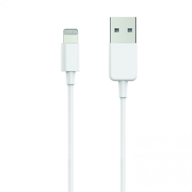 LIGHTNING TO USB-A CABLE 1M WHITE