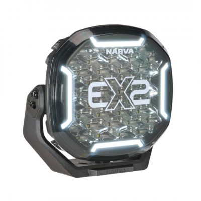 9IN EX2B BLACKOUT EDITION (PAIR) AMBER/WHITE POS LIGHTS