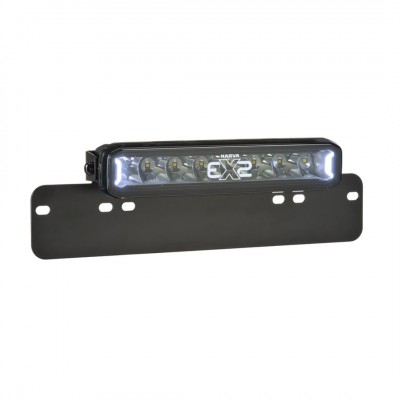10 INCH EX2B BLACKOUT LIGHTBAR LICENCE PLATE SINGLE ROW