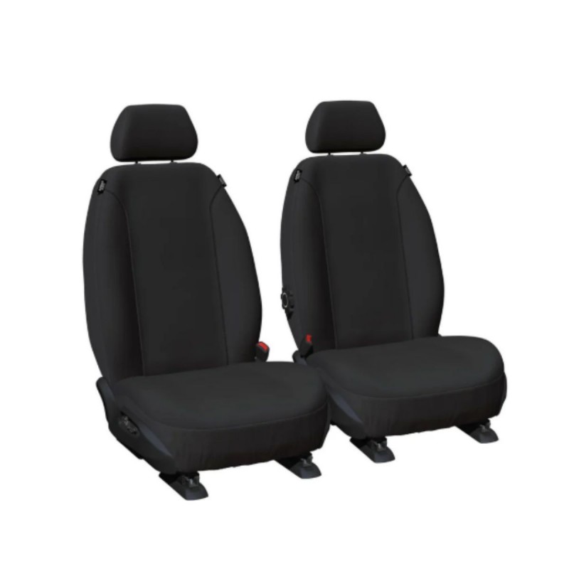 ST CANVAS FRONT SEAT COVERS BLACK MITSU TRITON  2023-CURRENT
