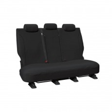 ST CANVAS REAR SEAT COVERS BLACK MITSU TRITON  2023-CURRENT