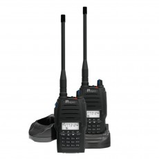 5W HANDHELD UHF CB RADIO TWIN PACK - RECHARGEABLE