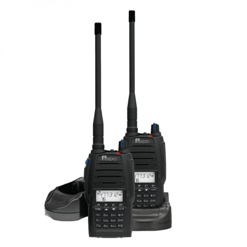 5W HANDHELD UHF CB RADIO TWIN PACK - RECHARGEABLE