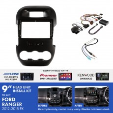 9IN INSTALL KIT TO SUIT FORD RANGER 2012-2015 