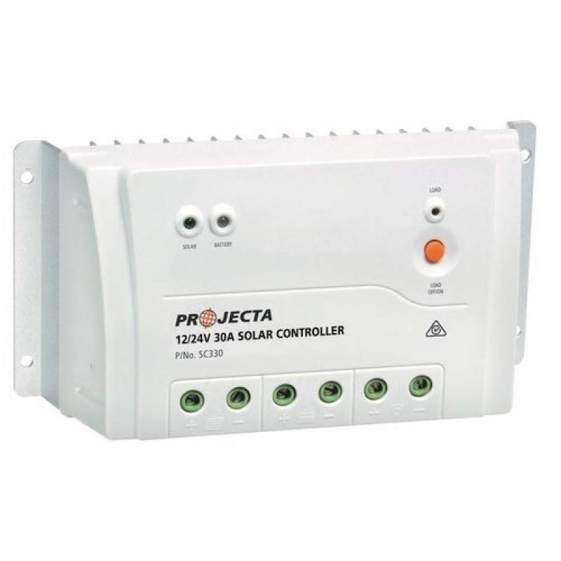 SOLAR CONTROLLER 30A 12/24V 3STAGE 