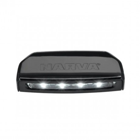10-30V MODEL 68 LED LICENCE PLATE LAMP BLACK HOUSING 