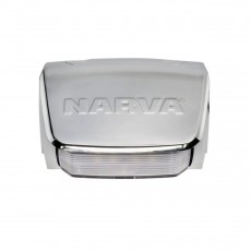 9-33V MDL80 3 LED LICENCE PLATE LAMP CHROME HOUSING 0.5M CAB