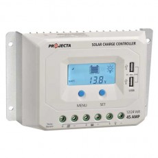 SOLAR CONTROLLER 12/24V 45A 4 STAGE 