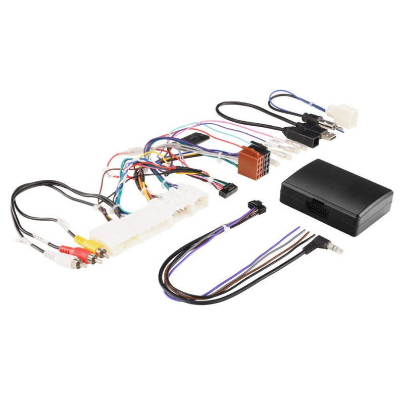 STEERING WHEEL CONTROL INTERFACE TO SUIT TOYOTA VARIOUS MODELS W OEM AMPLIFIER