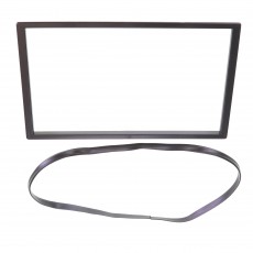 UNIVERSAL DOUBLE DIN TRIM SURROUND  - SUITS ALL VEHICLES 