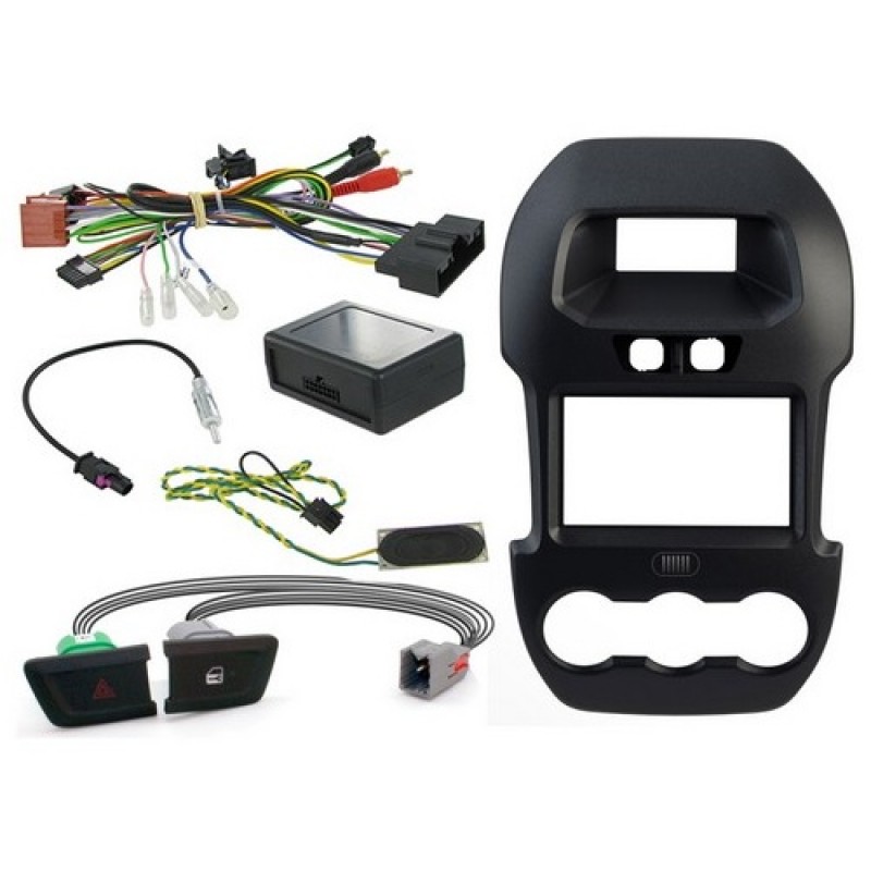 DOUBLE DIN HEADUNIT INSTALLATION KIT- FORD RANGER 2012-2015