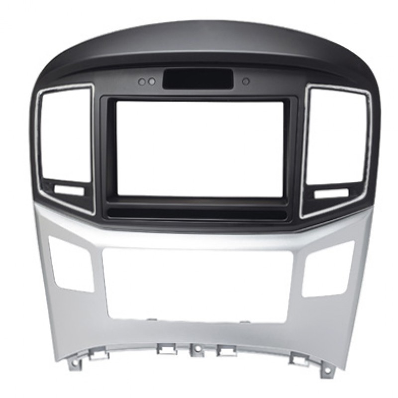 FACIA TO SUIT HYUNDAI SILVER/BLACK