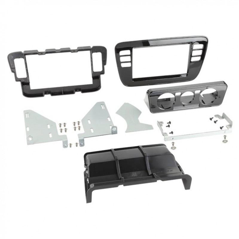 D/DIN FACIA KIT T/S VW UP GLOSS BLACK