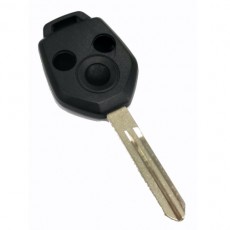 SUBARU VARIOUS MODELS 3 BUTTON REMOTE SHELL & KEY REPLACEMENT