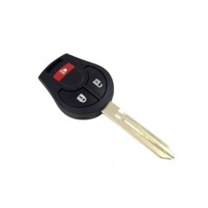 NISSAN VARIOUS MODELS 3 BUTTON REMOTE SHELL REPLACEMENT