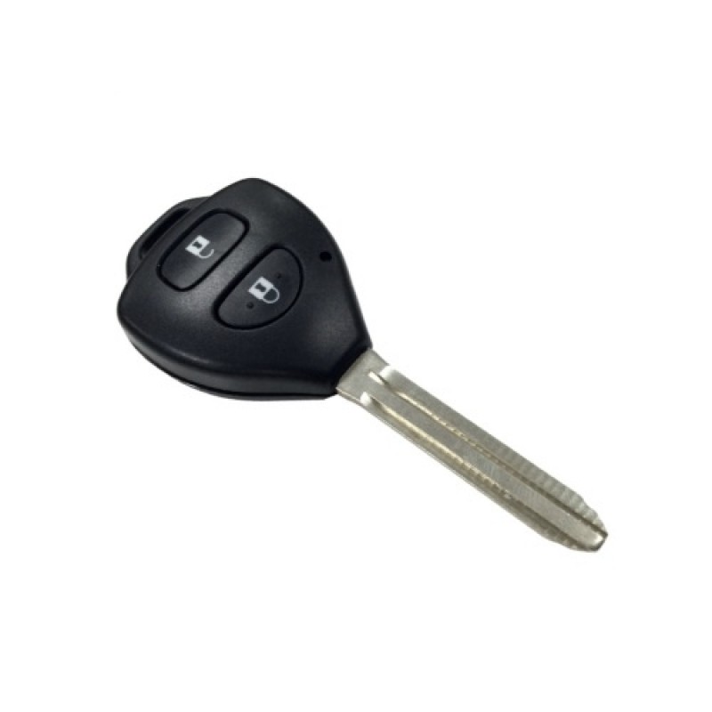TOYOTA HILUX & YARIS 2 BUTTON COMPLETE REMOTE 