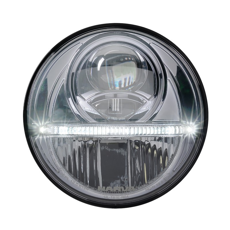 7IN H4 HI/LO/DRL LED INSERT 9-33V