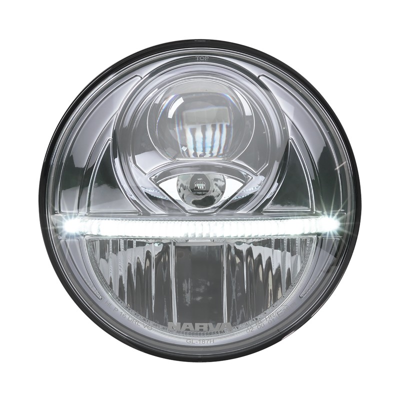7IN H4 HI/DRL LED INSERT 9-33V