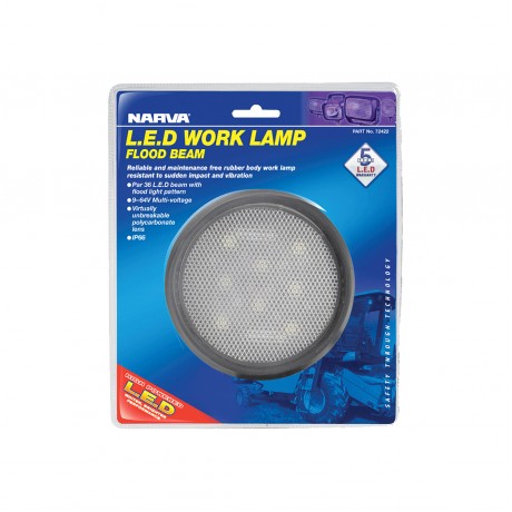 W/LAMP LED 9-33V FLOOD BEAM 850LM