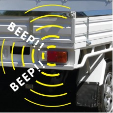 REVERSE ALERT 12V BA15s LED 87DB