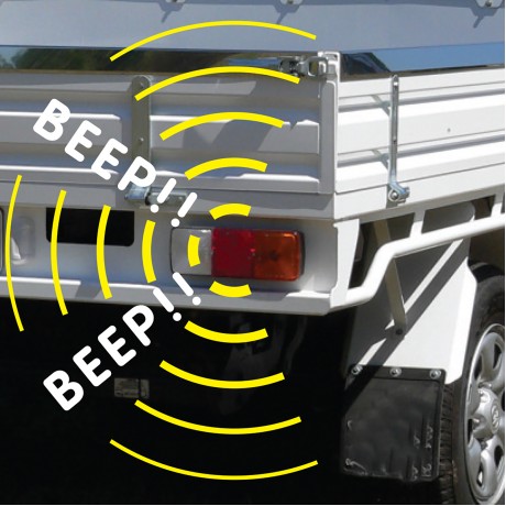 REVERSE ALERT 12V BA15s LED 87DB