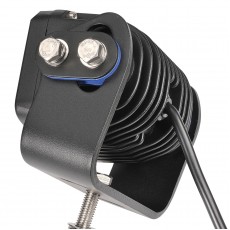 W/LAMP 2 X 10W LED RECT FLOOD 