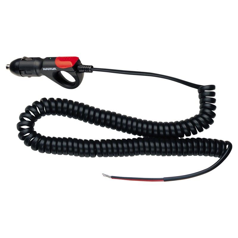 CIGARETTE LIGHTER PLUG WITH LED INDICATOR