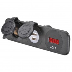 HDRV TRIPLE ACC DUAL USB VOLT