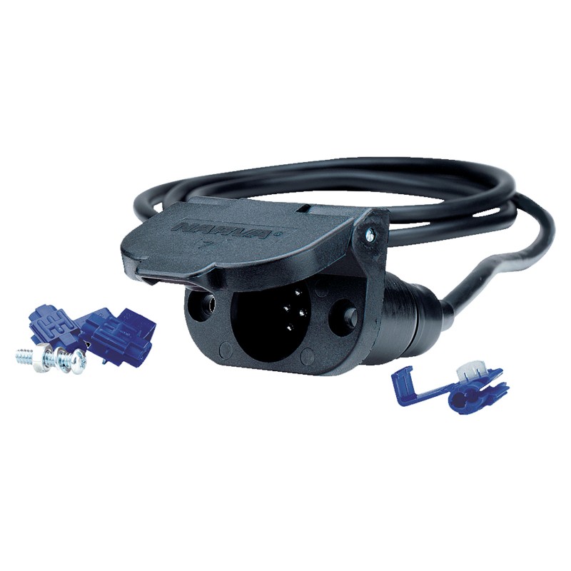 SOCKET 7PIN SMALL ROUND KIT
