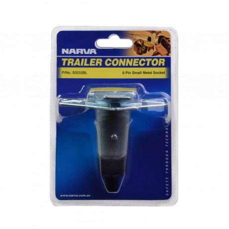 TRAILER CONN 6 PIN SMALL