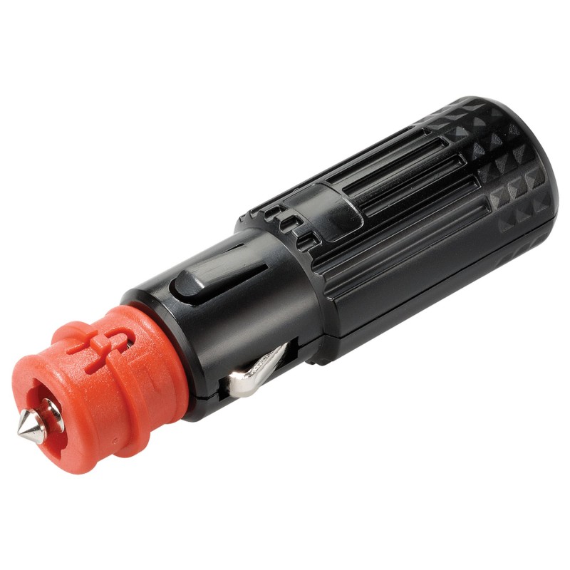 PLUG ACC W FUSE/LED 12-24V