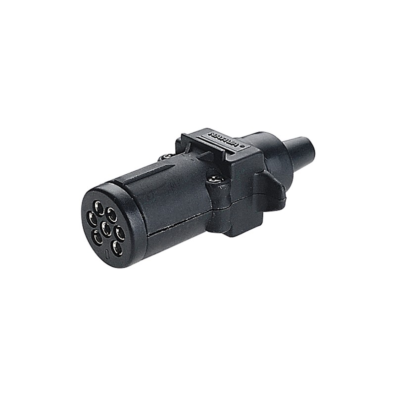 TRAILER PLUG 7PIN SMALL ROUND