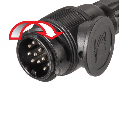 ADAPTOR 13 PIN EURO TO 7 PIN FLAT