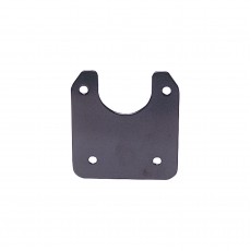 BRACKET FLAT SMALL ROUND PLASTIC SOCKET