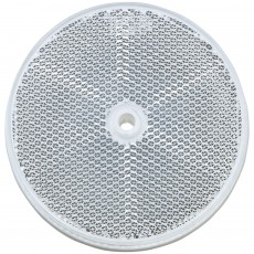 REFLECTOR CLEAR 84mm WITH HOLE