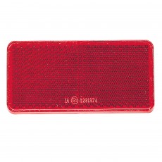 RED REFLECTOR 94 x 44mm