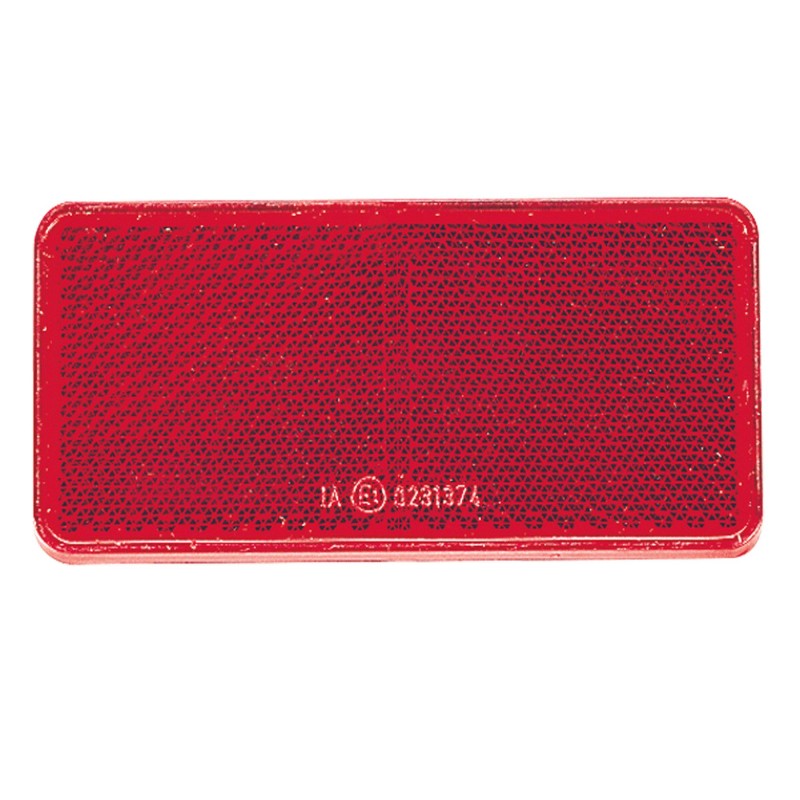 RED REFLECTOR 94 x 44mm
