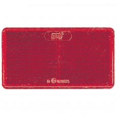 REFLECTOR RED 105 X 55MM ADHEV
