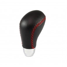 CURVED RED STITCHING GEAR KNOB