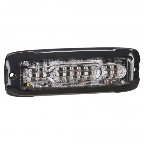 WARNING LIGHT 12/24V 12 LED AMBER