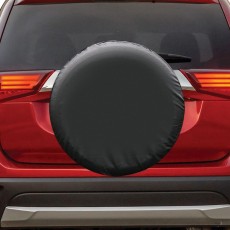 PLAIN BLACK TYRE COVER STANDARD