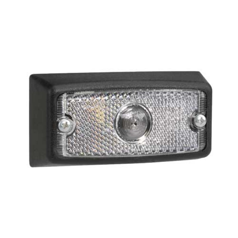 LAMP FNT OUTIN MRKR W/BOOT CLR