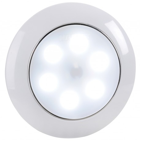 9-33V 75MM RED/WHITE WHITE HOUSING INTERIOR LAMP