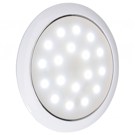 9-33V 130MM RED/WHITE WHITE HOUSING INTERIOR LAMP