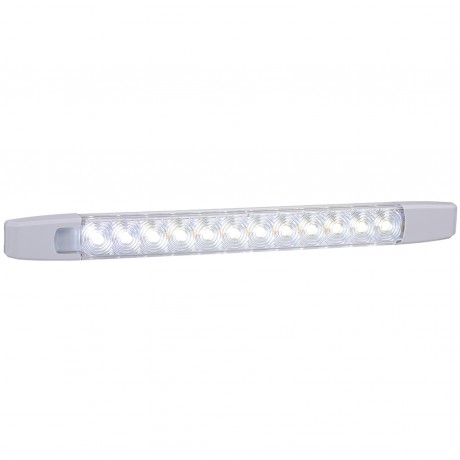 12V DUAL LED STRIP LAMP WHITE/AMBER