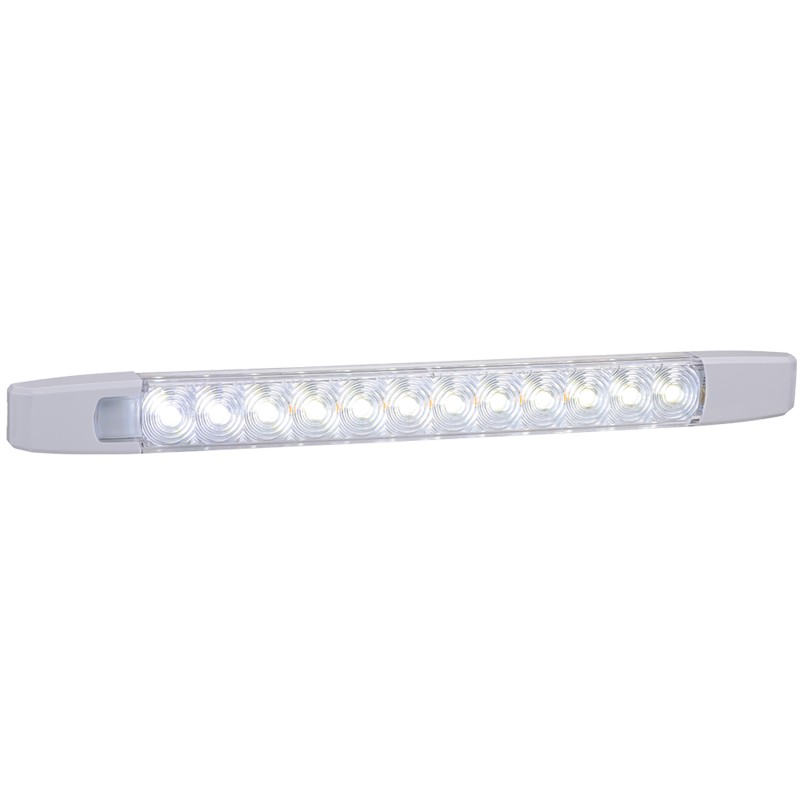 12V DUAL LED STRIP LAMP WHITE/AMBER