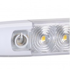 12/24V DUAL LED STRIP LAMP TOUCH WHITE/BLUE