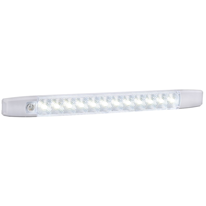 12/24V DUAL LED STRIP LAMP TOUCH WHITE/RED